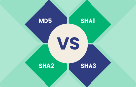 md5 vs sha1 vs sha2 vs sha3 featured