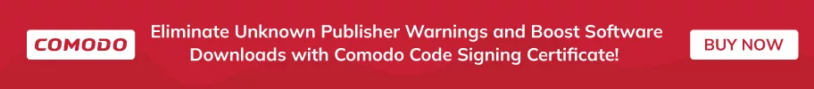 Buy Comodo Code Signing Certificate 