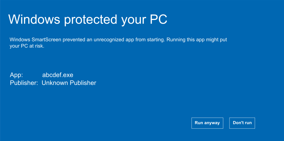 What is Windows Defender Smartscreen