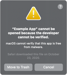 Macos Download Warning