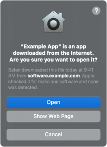 MacOS Verified App