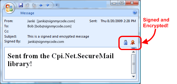 Email Signature Example