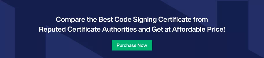 Buy Trusted Code Signing Certificates