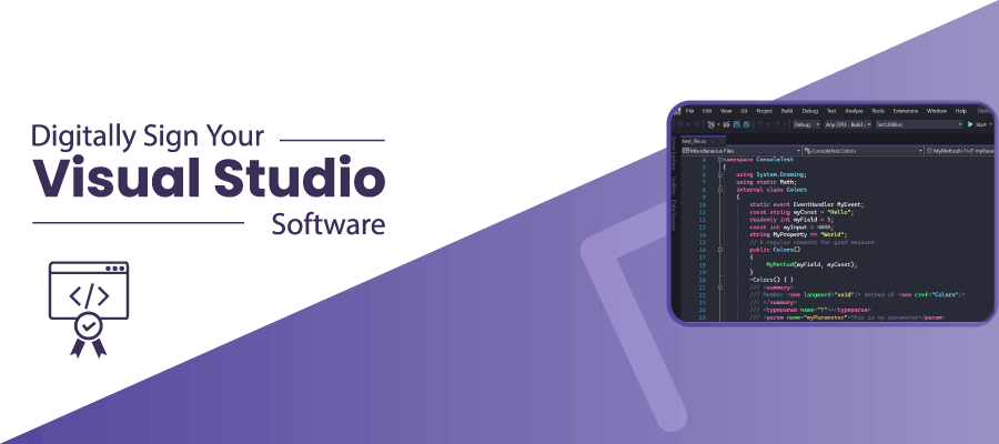 Digitally Sign Visual Studio Software