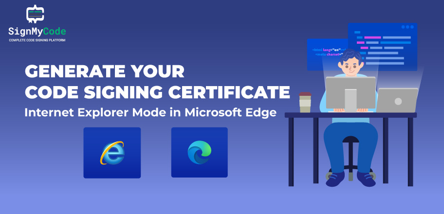 Generate Code Signing Certificate in IE