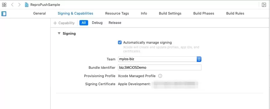 Automatically Manage Code Signing