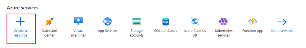 Azure Create Resource