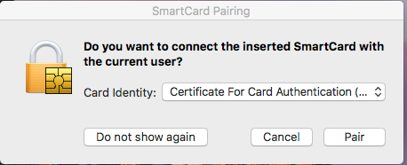 SmartCart Pairing for MacOS