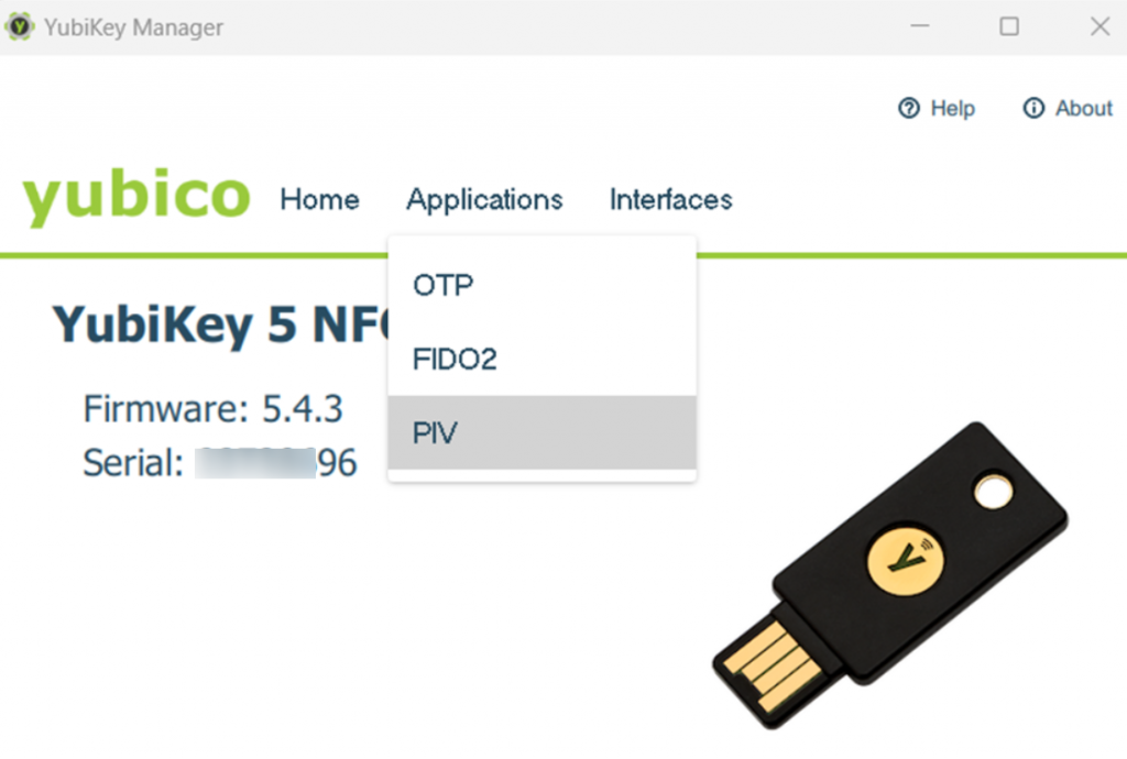 YubiKey Application PIV