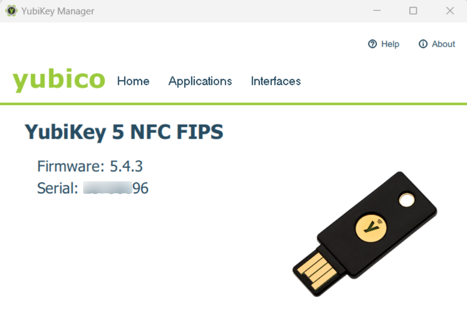Plugin YubiKey 5 NFC FIPS Series