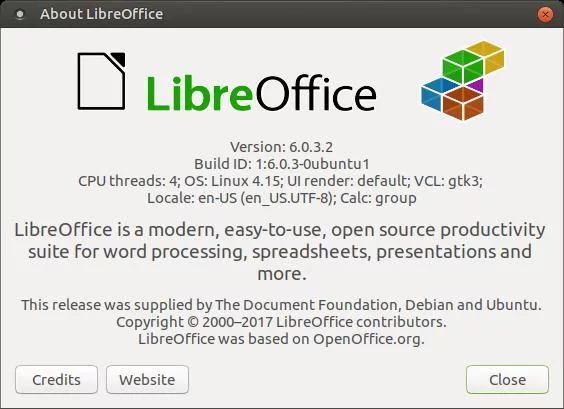 LibreOffice Upgrade